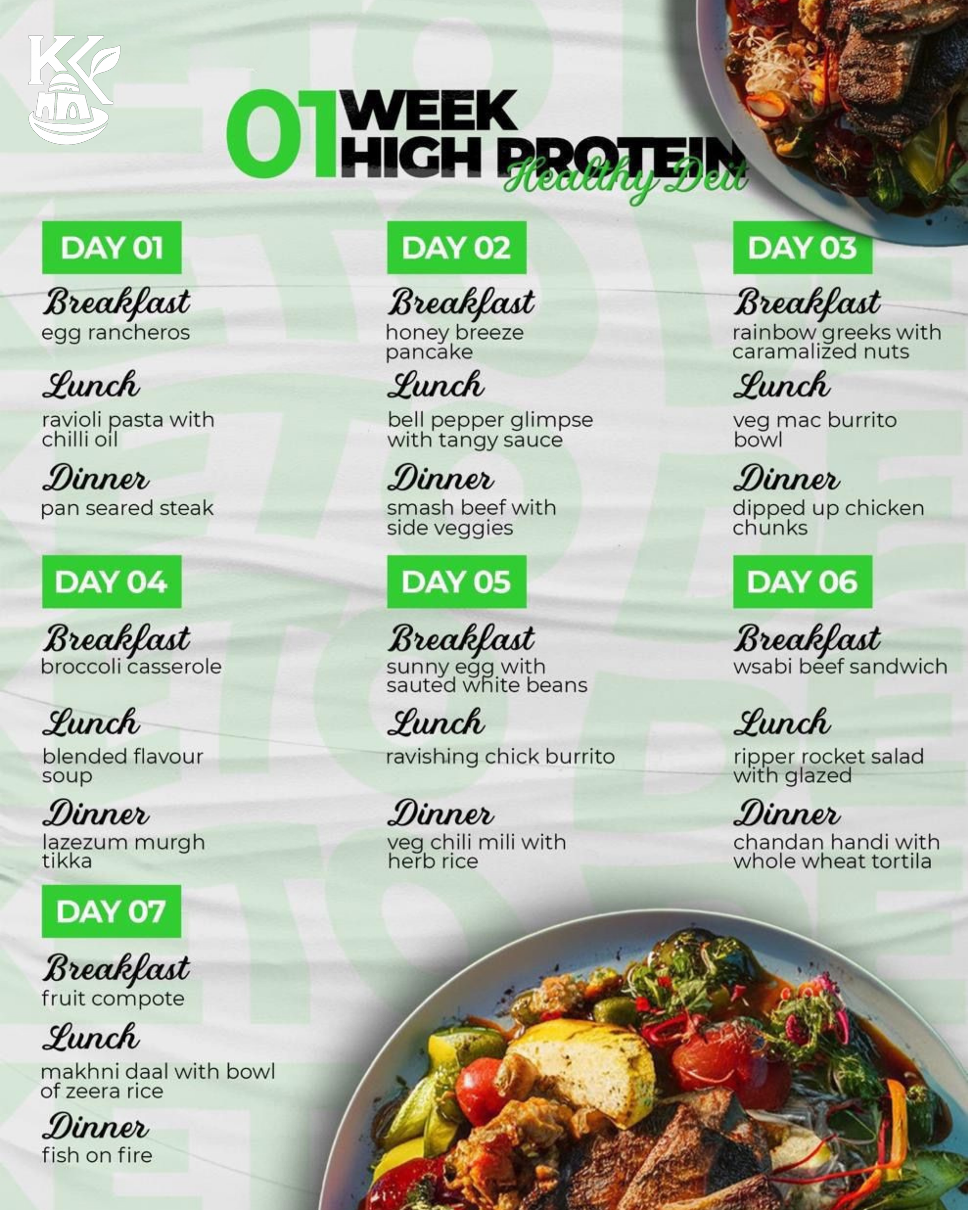 Bi Weekly High Protein Meal - Keto Karachi