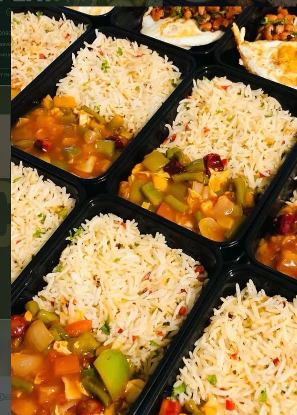 Keto vs low-carb diet: portion-controlled rice and curry diet boxes