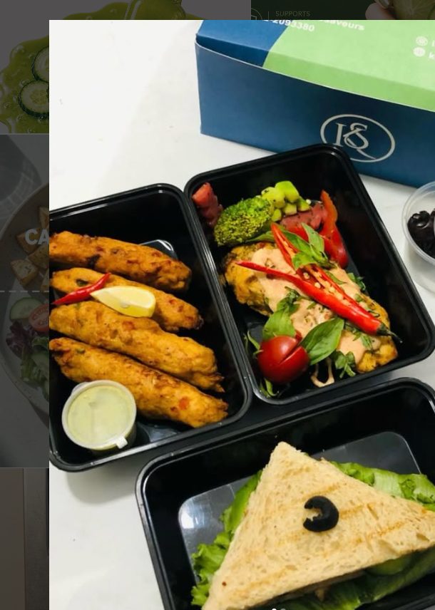 Desi keto diet plan: seekh kebabs and chicken steak meal boxes