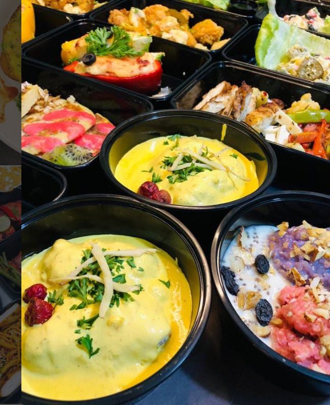 Keto vs low-carb diet: healthy curry bowls and portioned meals
